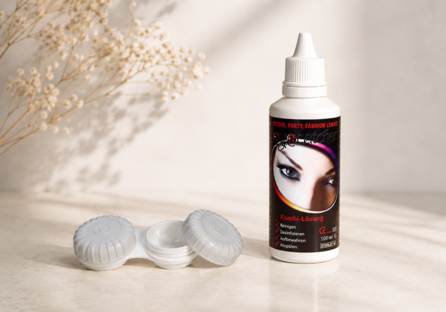 Solution lentilles + étui