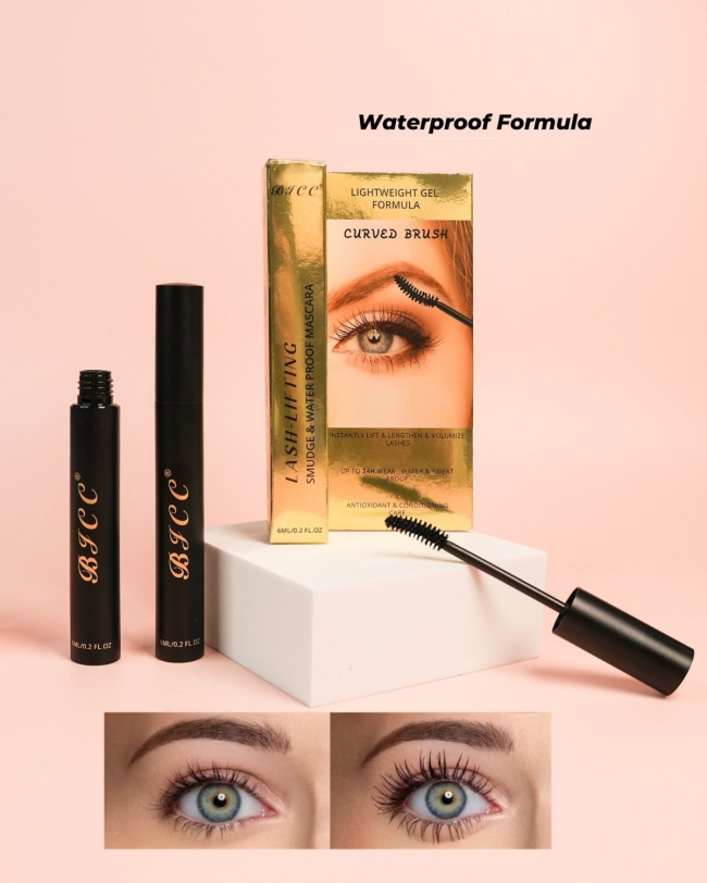 Mascara Vegan Waterproof 4D – Volume & Longueur
